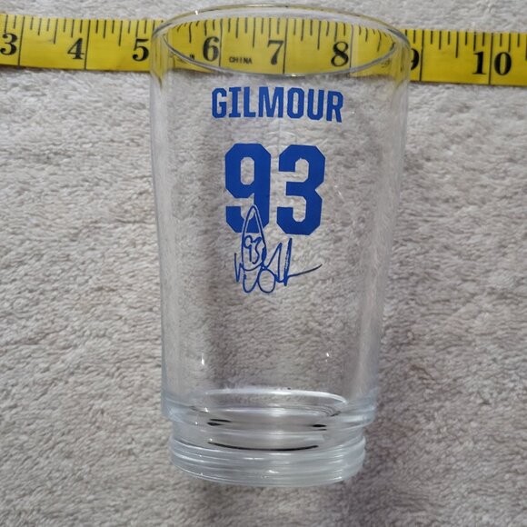 Doug Gilmour 93 Maple Leafs Budweiser Glass GUC SEE PICTURES - Picture 1 of 7